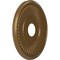 Ekena Millwork Berkshire PVC Medallion (Canopies up to 7"), 16"OD x 3 1/2"ID x 1"P, Metallic Champagne Bronze CMP16BECCB - alternate 4
